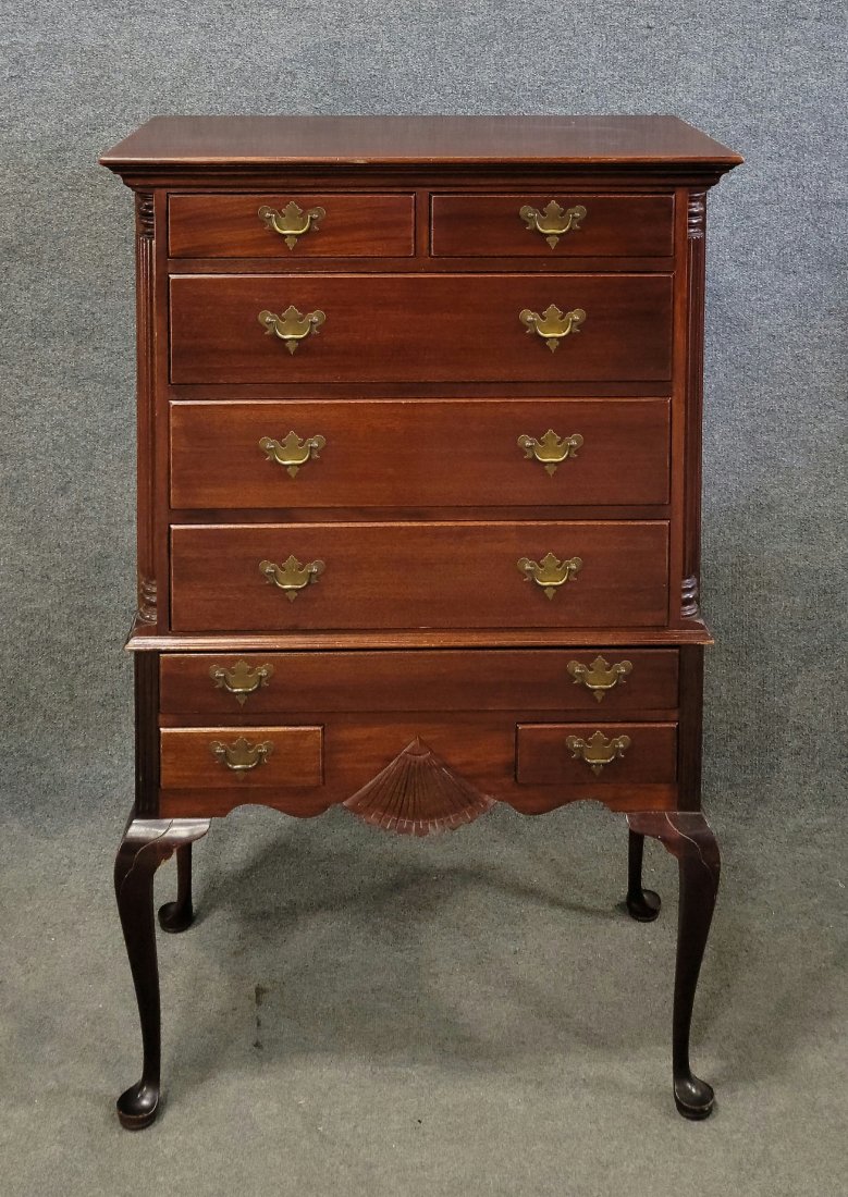 Charak Highboy: 54.25"H, 34"W, 20.25"D