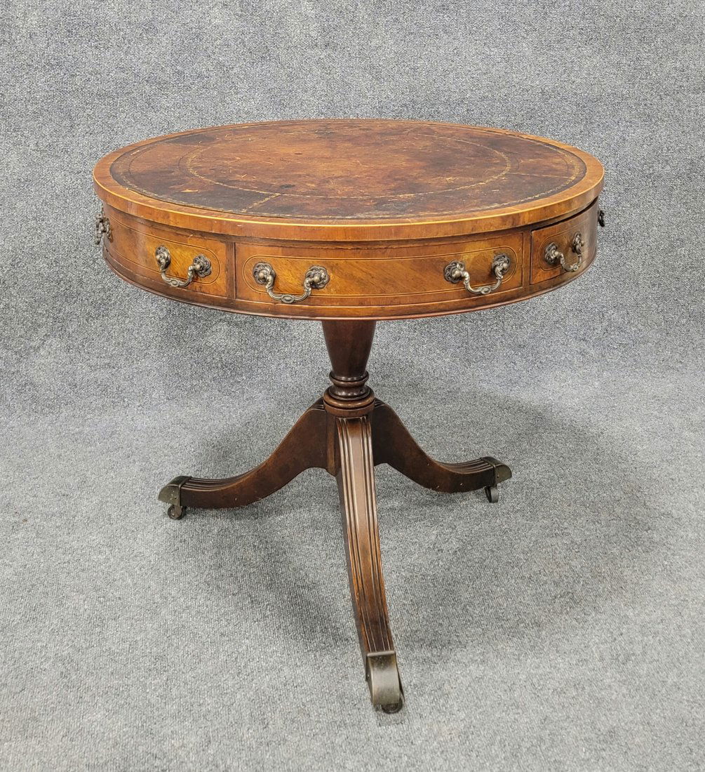 Baker Leather Top Table (1 of 4)