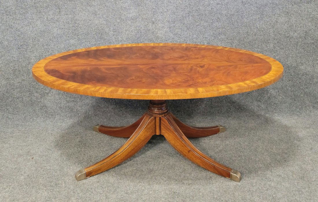 Ethan Allen Banded Coffee Table (1 of 5)
