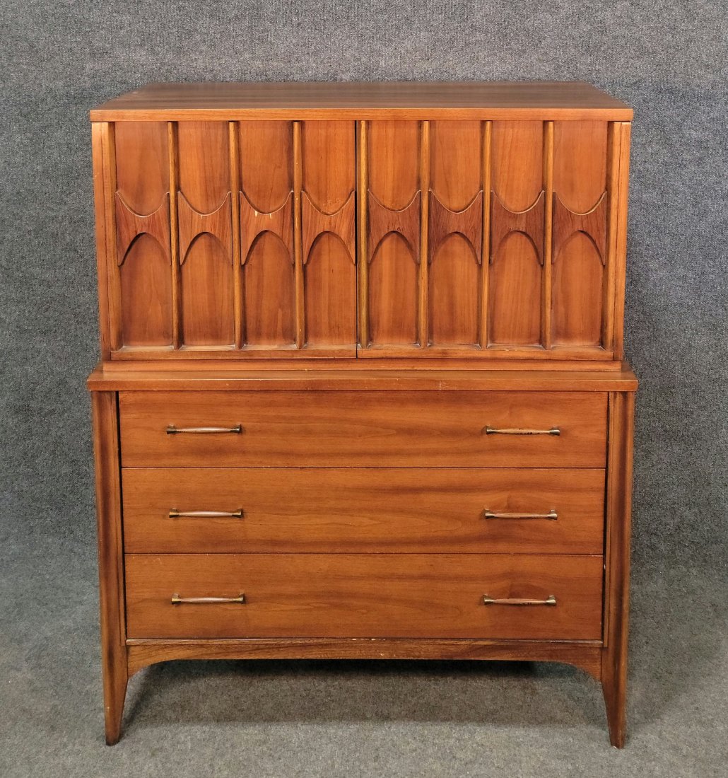 Kent Coffey Perspecta Mid Century Chest: 51.50"H, 42"W, 20"D
