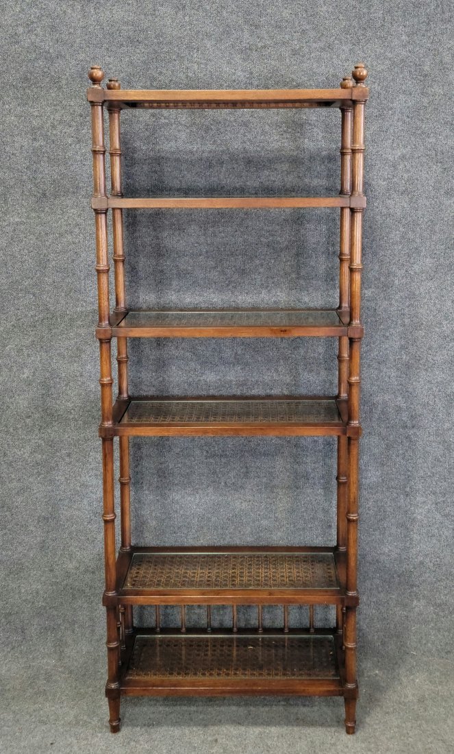 Faux Bamboo Etagere (1 of 3)