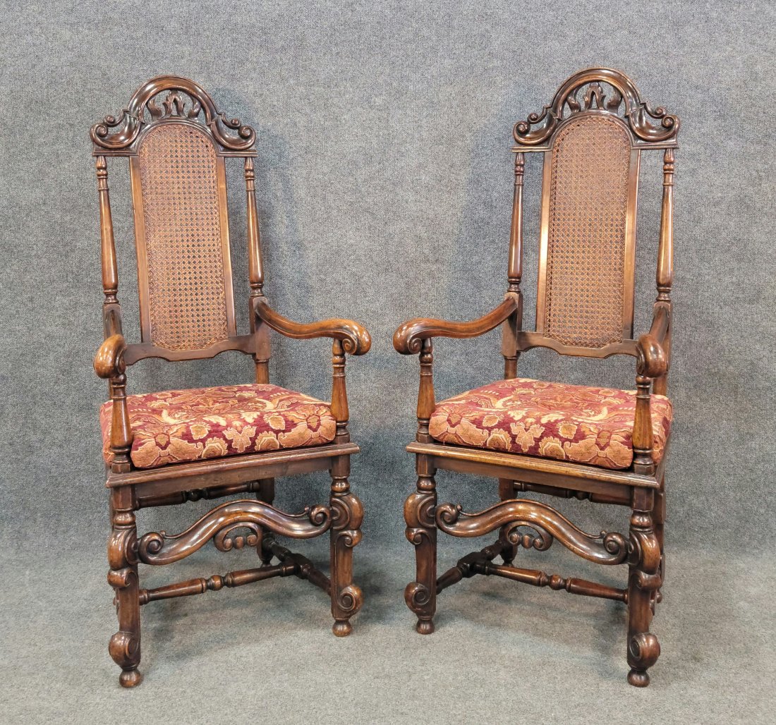 Pair Of Throne Chairs (1 of 5)
