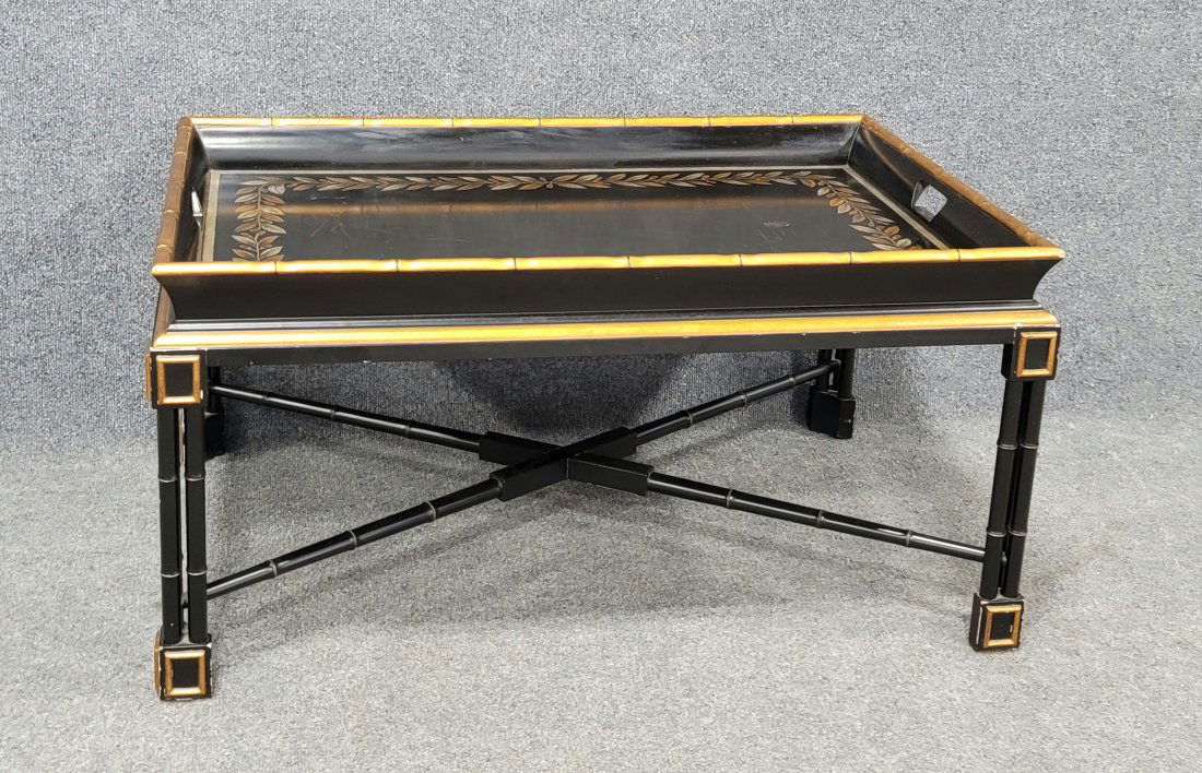Ebonized Gilt Coffee Table (1 of 5)