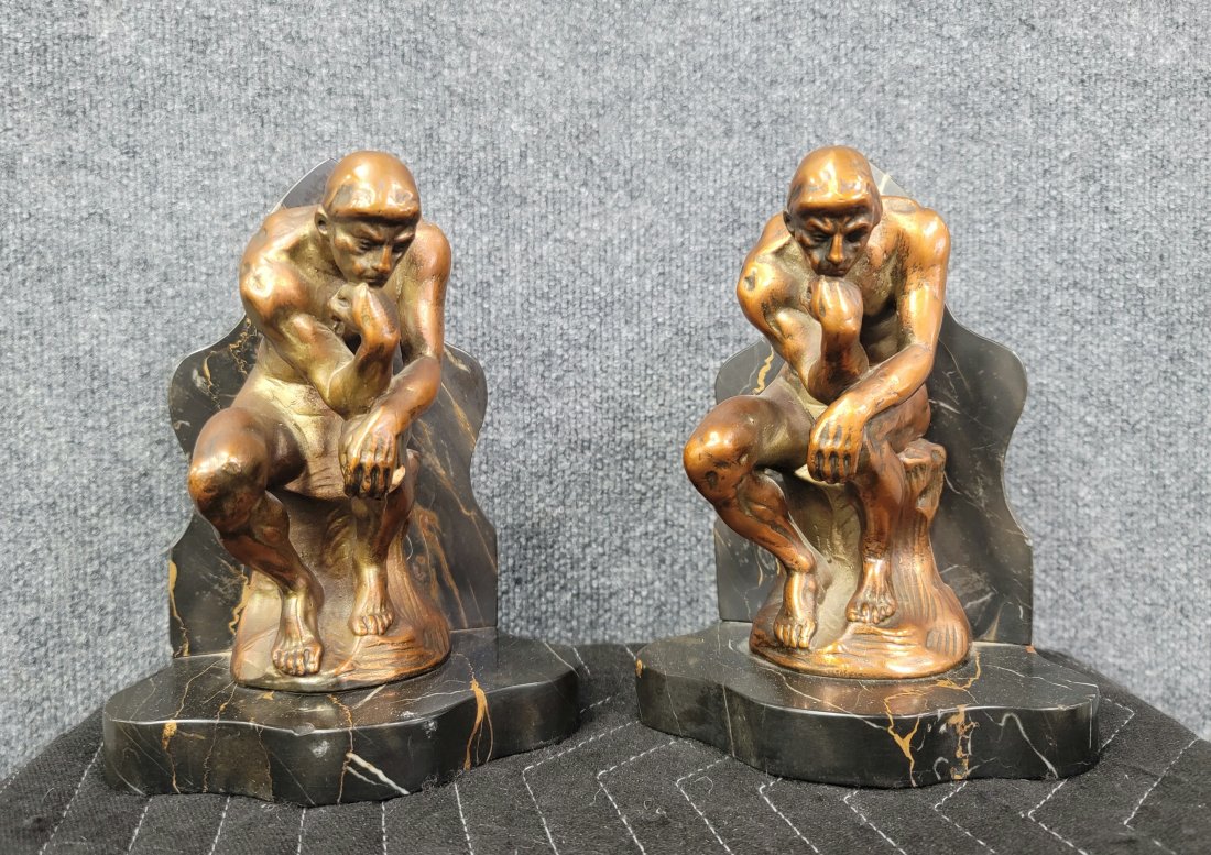 Pair Of Bookends: 8.50"H, 6.50"W, 5.50"D