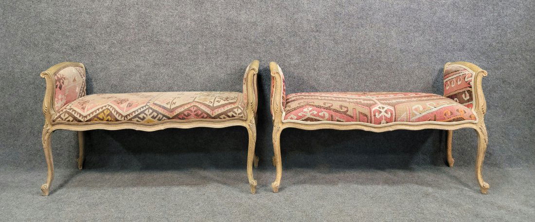 Pair Of French Window Benches (1 of 4)