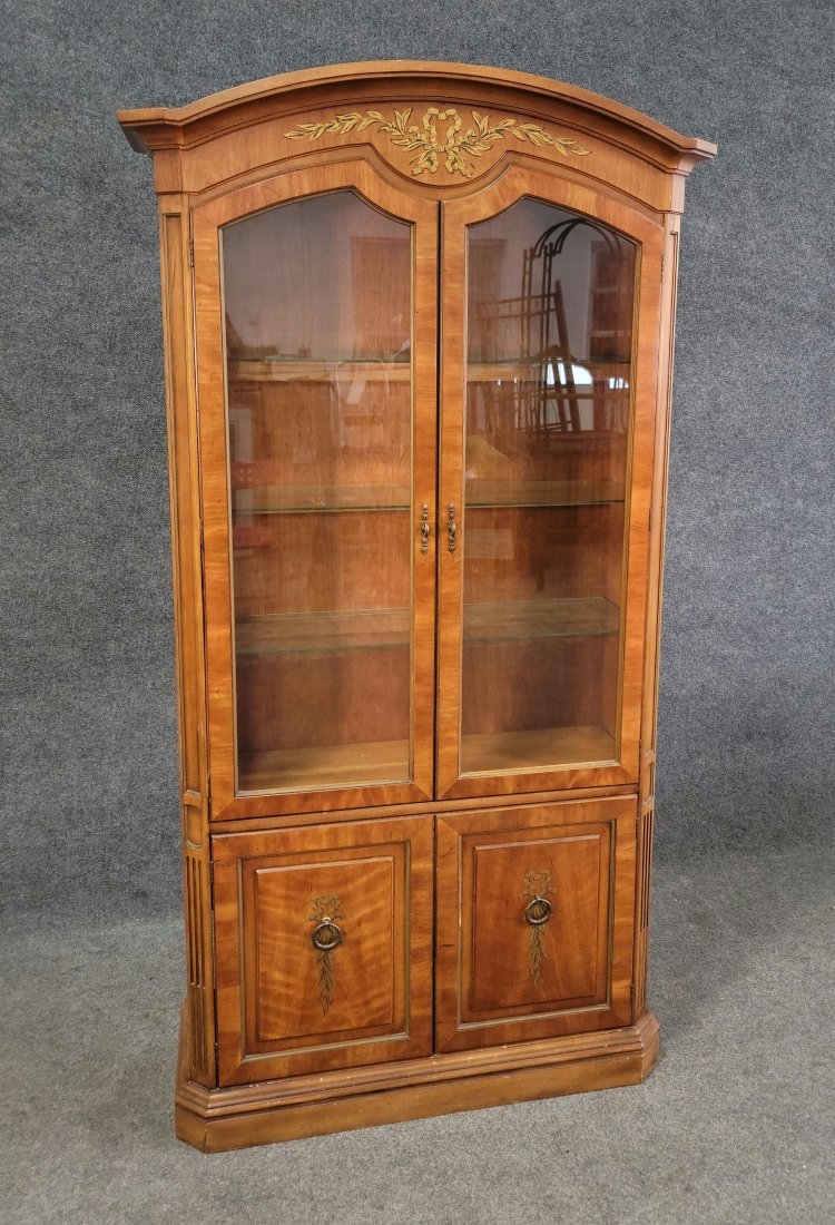 Custom Curio Cabinet: 80"H, 42.25"W, 16"D