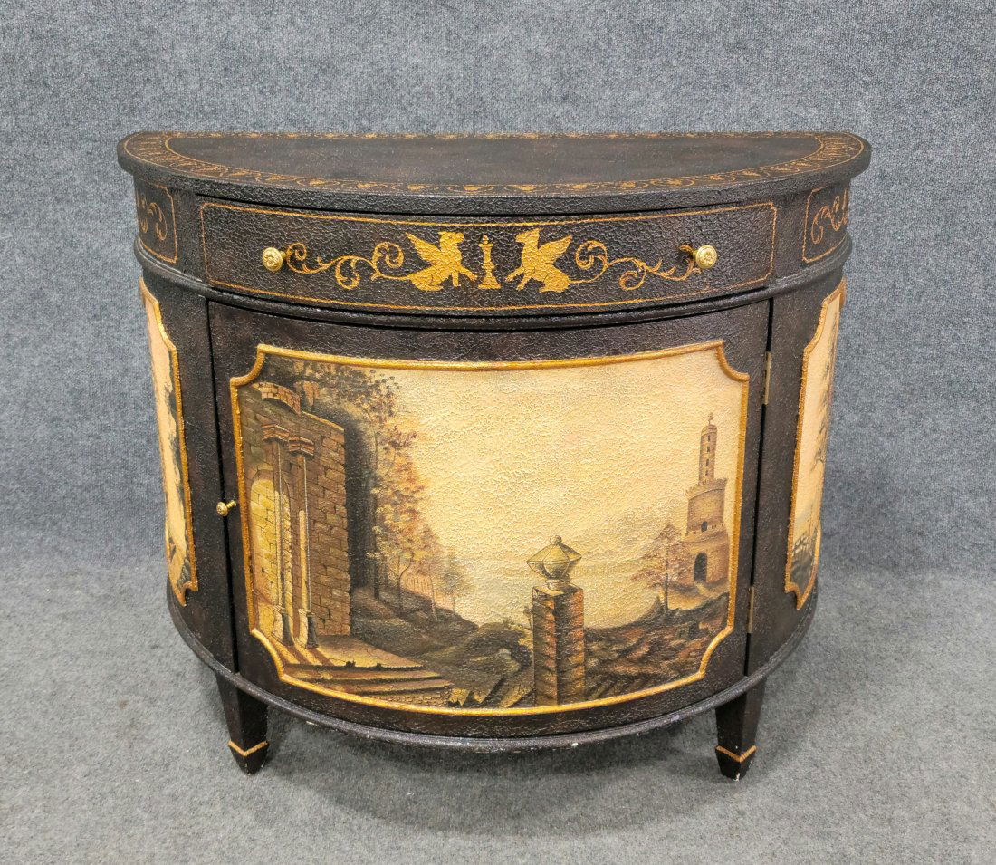 Maitland Smith Painted Commode (1 of 7)