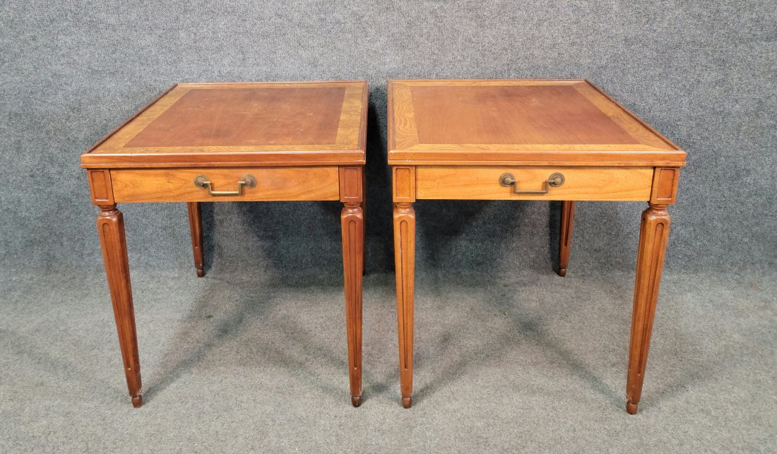 Pair Of Baker Stands: 24"H, 22"W, 26"D