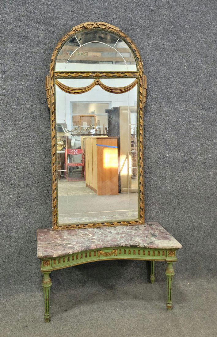 Marble Top French Ladies Vanity (1 of 2)