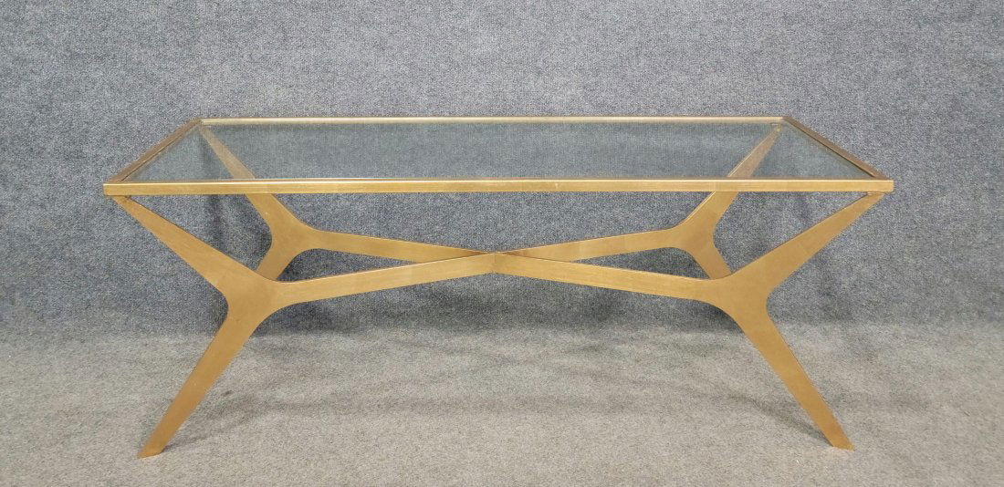 Hondrum Style Coffee Table: 19.75"H, 51"W, 19.75"D