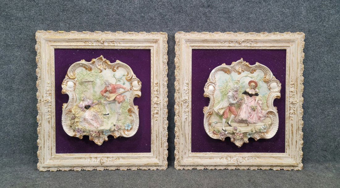 Pair Of Wall Plaques (1 of 4)