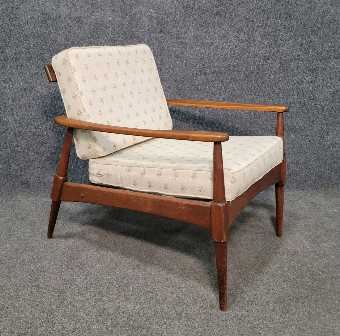 Mid Century Modern Open Arm Chair (1 of 5)