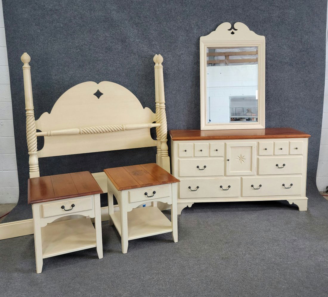 5 Piece Ethan Allen Bedroom Set (1 of 10)