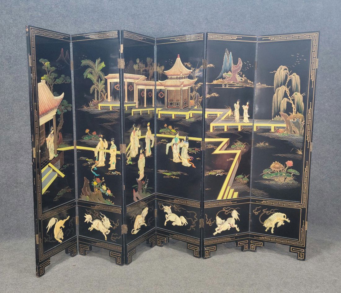 Antique Chinese Screen (1 of 2)