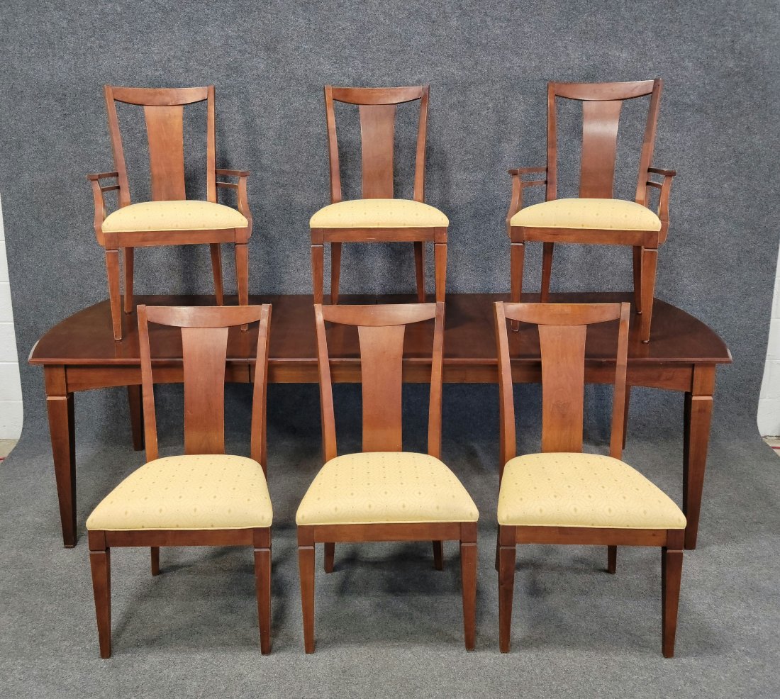 7 Piece Ethan Allen Dining Room Set (1 of 11)