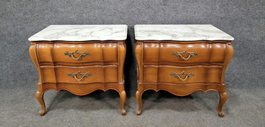 Pair Of Marble Top Stands (1 of 7)