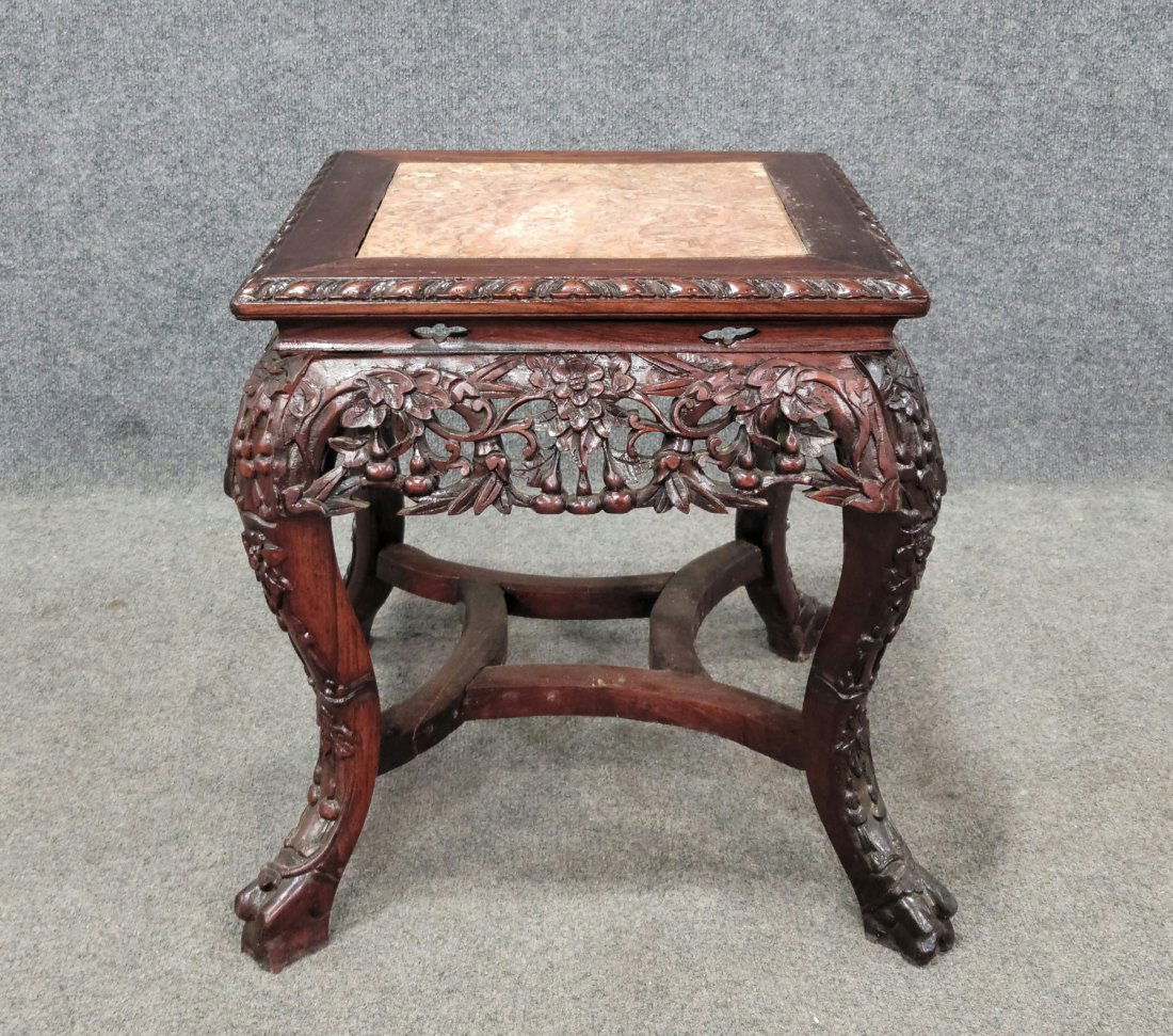 Marble Top Japanese Stand (1 of 3)