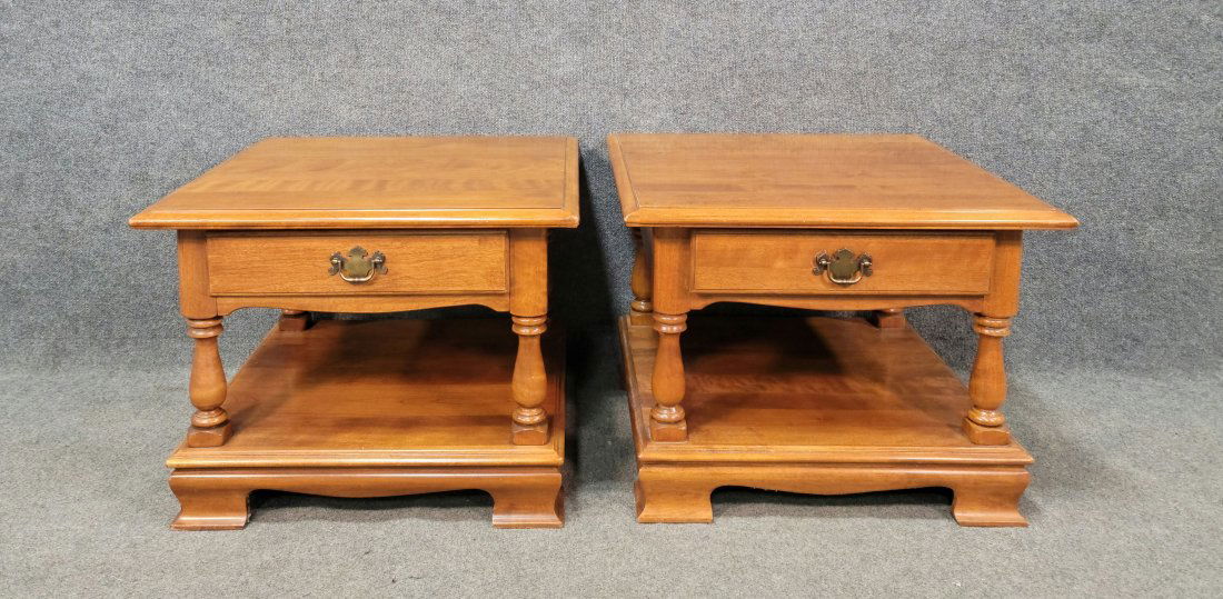 Pair Of Ethan Allen Stands (1 of 7)