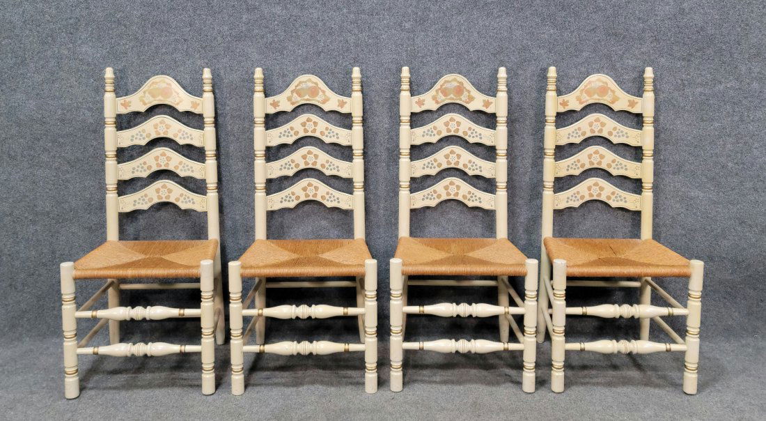4 Ladderback Chairs (1 of 5)