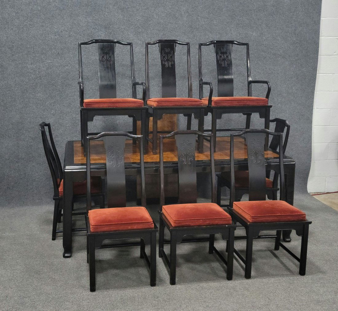 8 Chairs + Dining Table By Century (1 of 8)