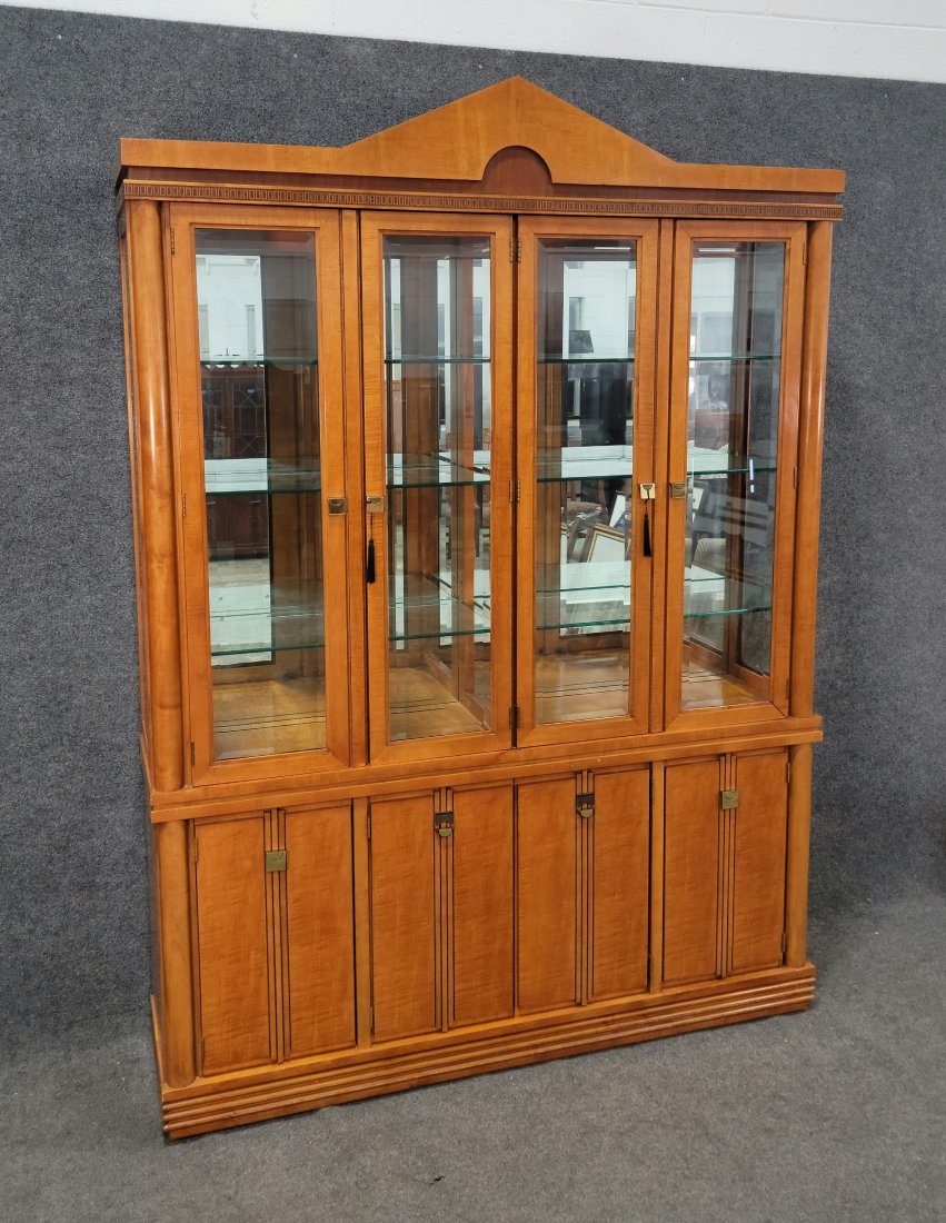 Hickory White Breakfront (1 of 5)