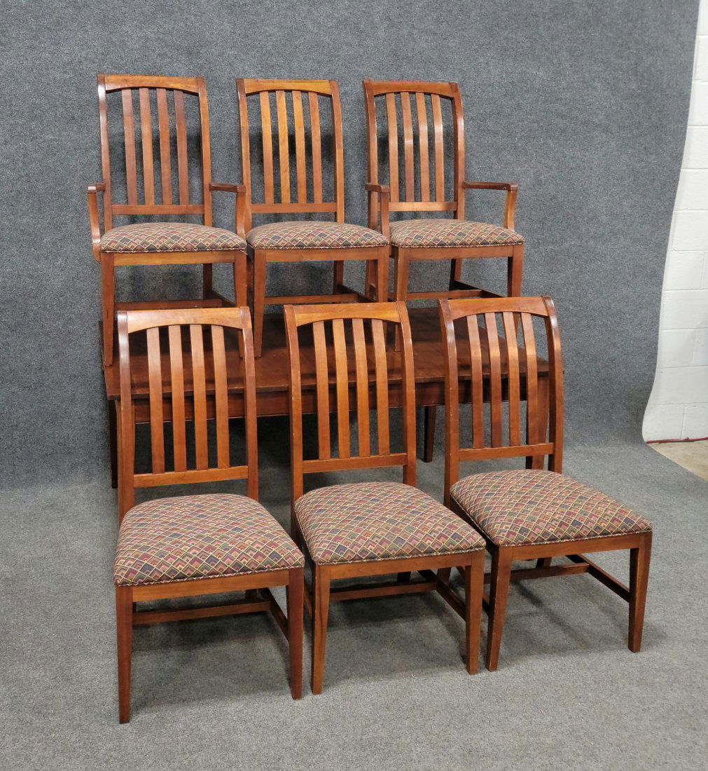 Ethan Allen 7 Piece Dining Room Set (1 of 12)