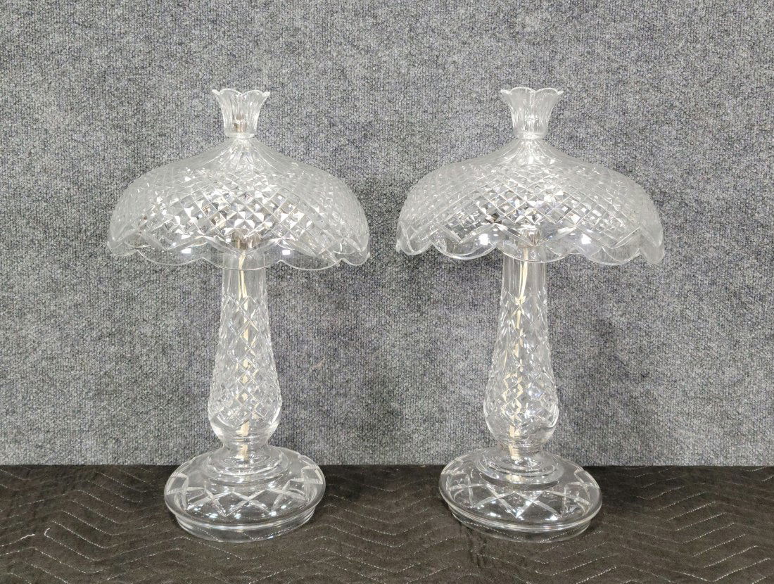 Pair Of Waterford Lamps (1 of 5)
