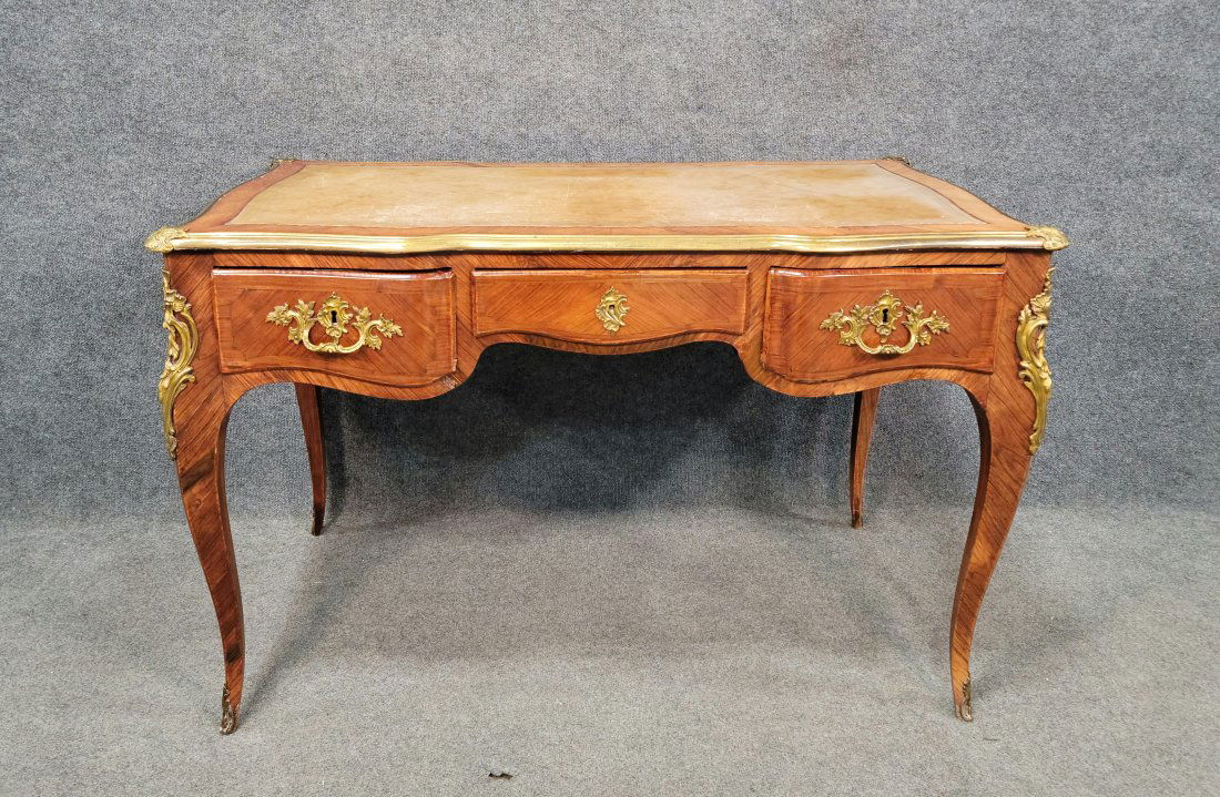 Antique Bronze Mounted Desk (1 of 6)