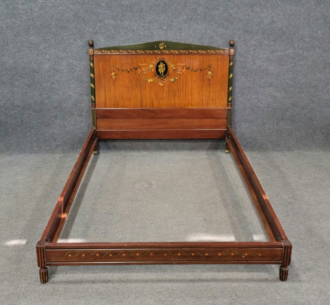 Adams Style Bed: Headboard - 46.50"H, 57"W | Footboard - 10"H, 57"W | Full Bed - 79"D