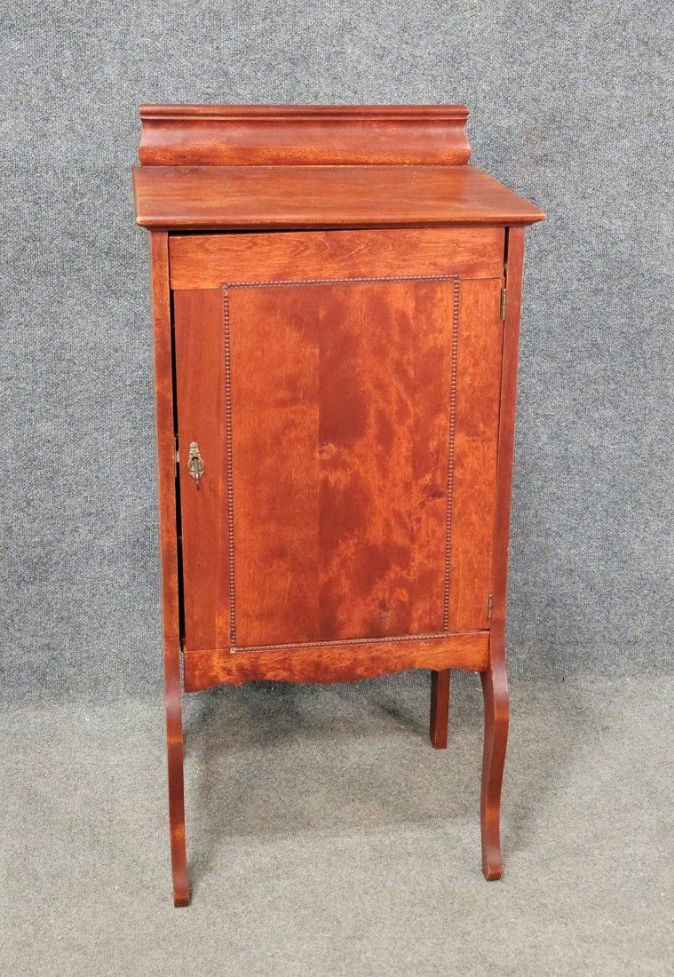 Music Cabinet: 40.25"H, 19"W, 14.25"D