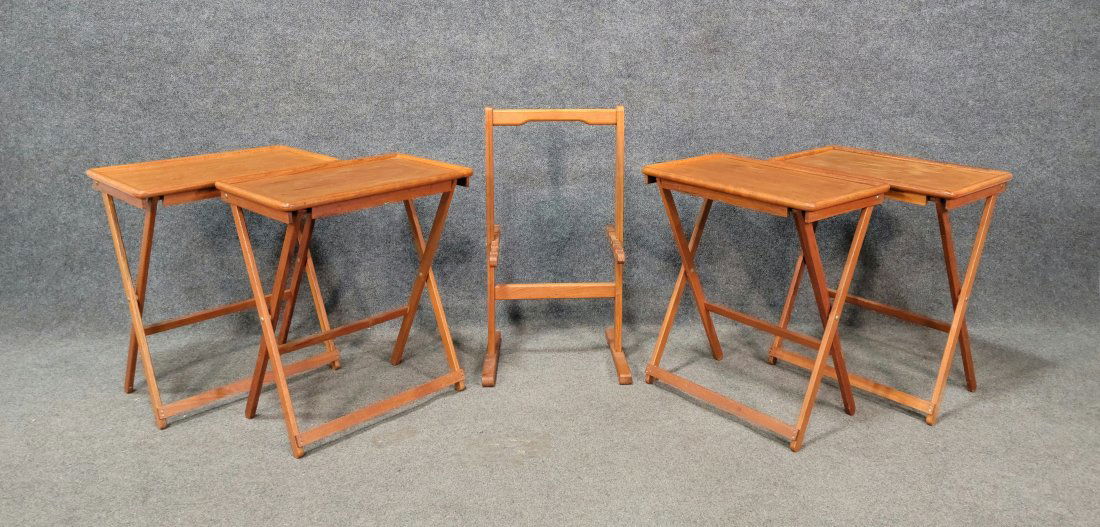 Mid Century Stacking Tables (1 of 2)