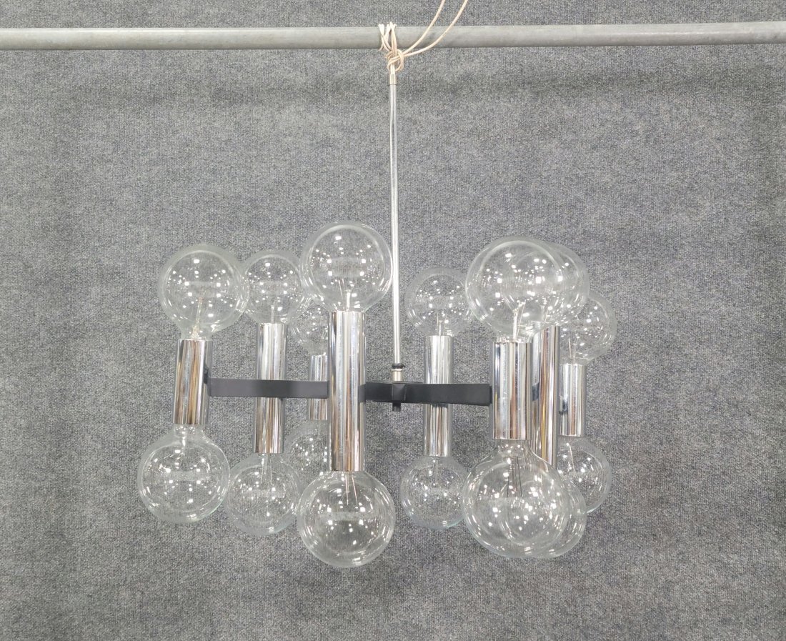 Sonneman Modern Chandelier: 27"H, 21"Diameter