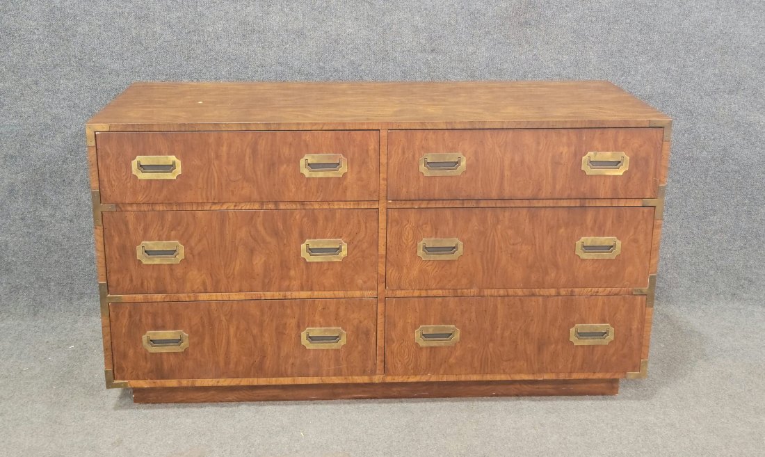 Campaign Dresser: 30"H, 54"W, 18.50"D