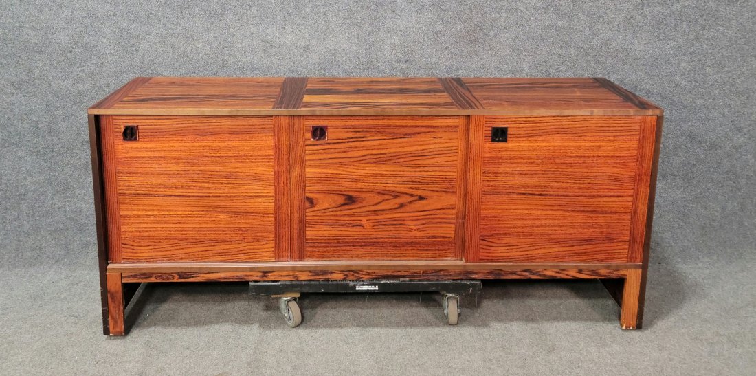 Rosewood Sideboard (Denmark): 30.25"H, 71"W, 18.50"D