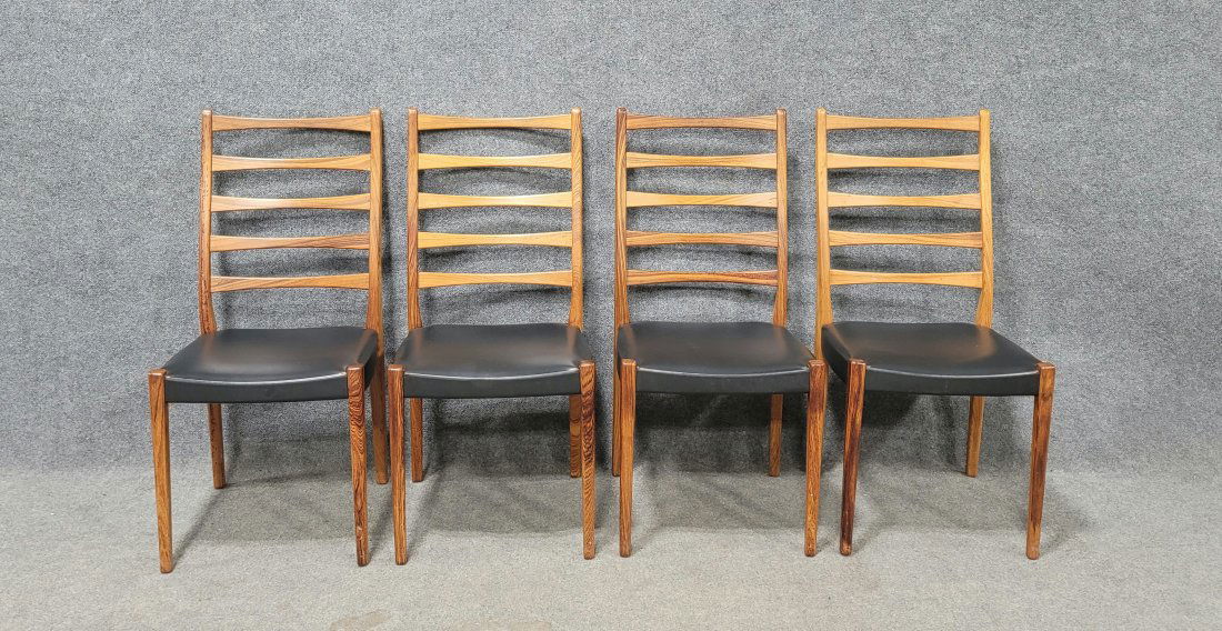 4 Rosewood Made In Denmark Chairs (1 of 5)