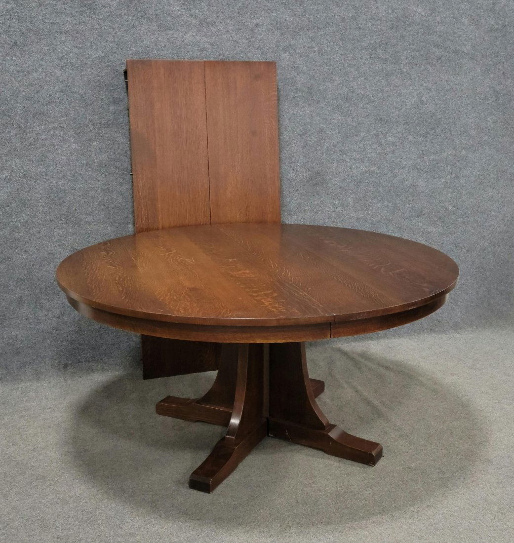 Stickley Dining Room Table With 2 Boards (1 of 6)