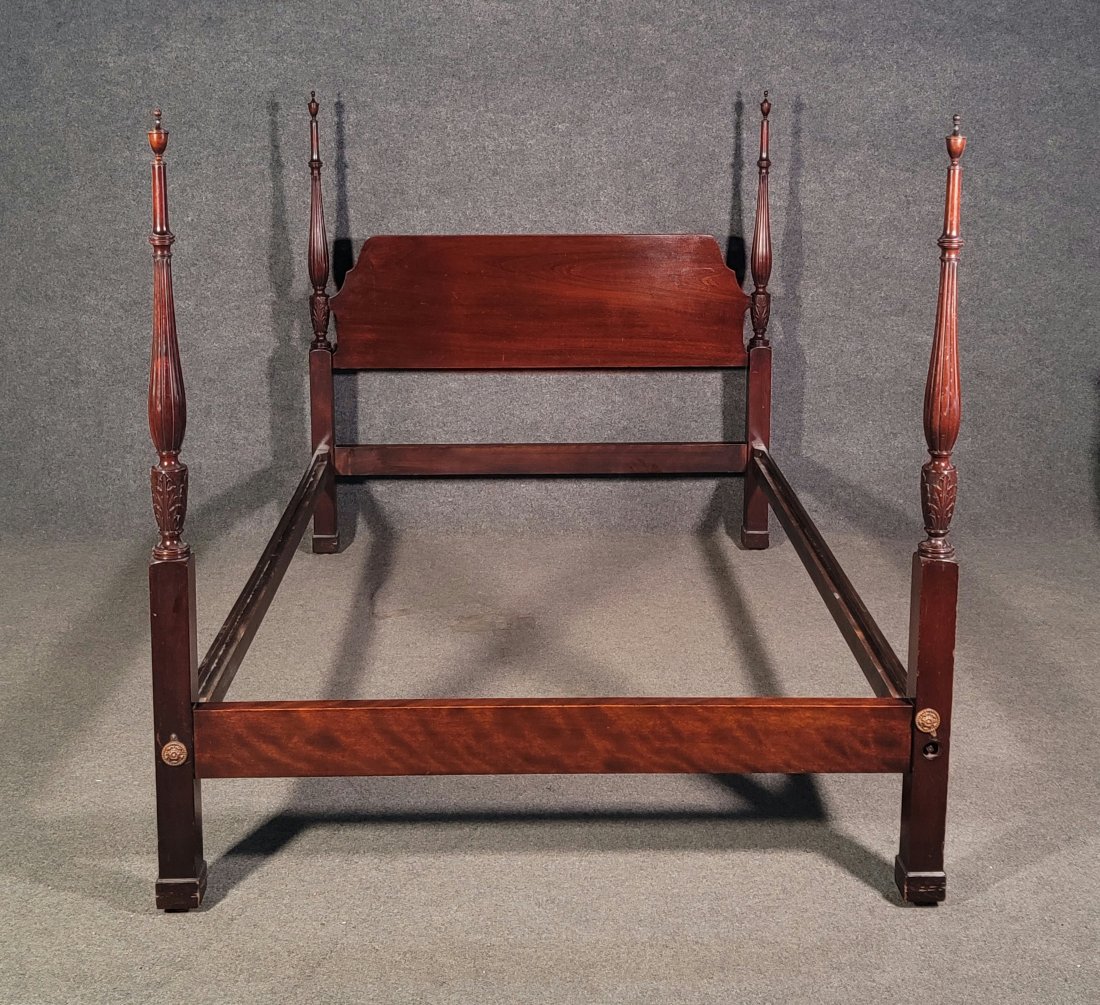 Beacon Hill Bed: 56"H, 55"W, 81"D