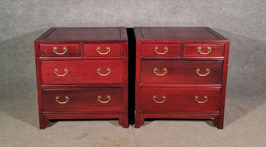 Pair Of Chinese Bachelor Chests (1 of 6)