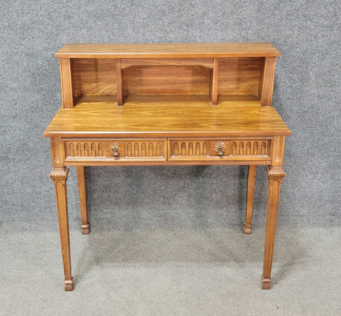 Carlton House Desk: 39"H, 37"W 21"D