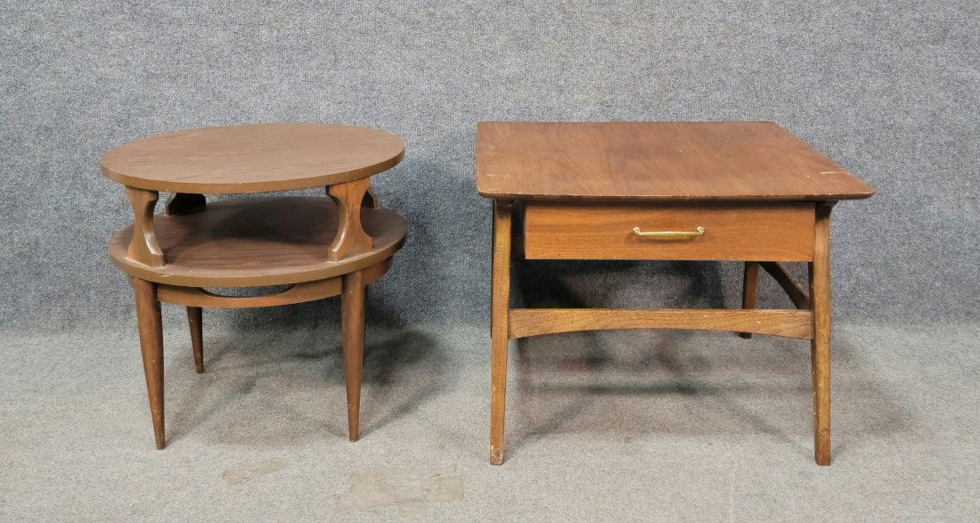 2 Mid Century Tables (1 of 4)
