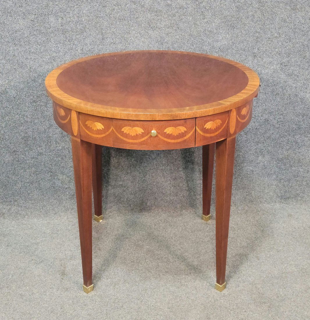 Baker Inlaid Table (1 of 7)