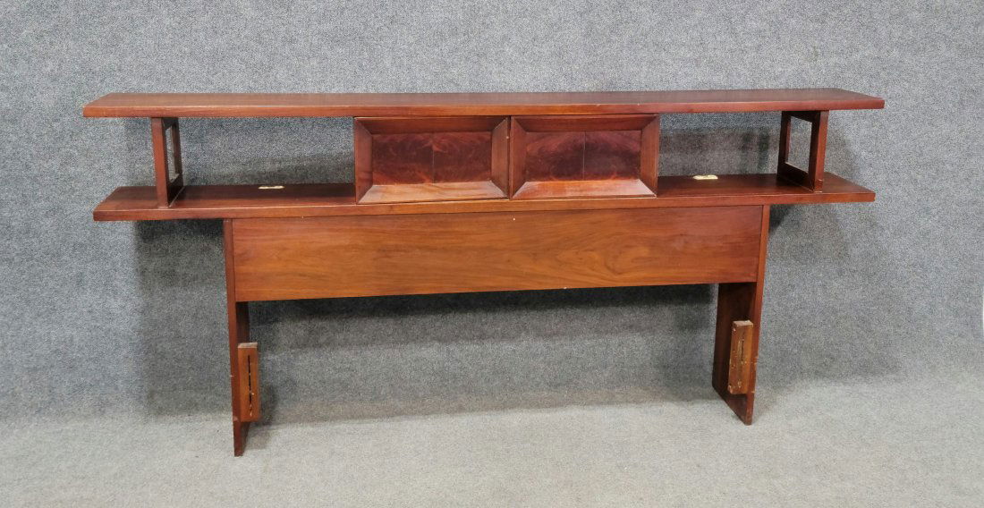Mid Century Modern Headboard: 38"H, 83"W, 10.50"D