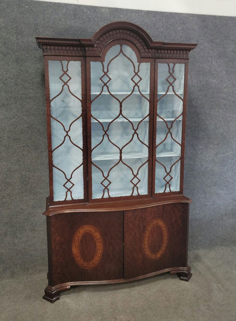 Schmeig + Kotzian Breakfront (Broken Glass) (1 of 6)