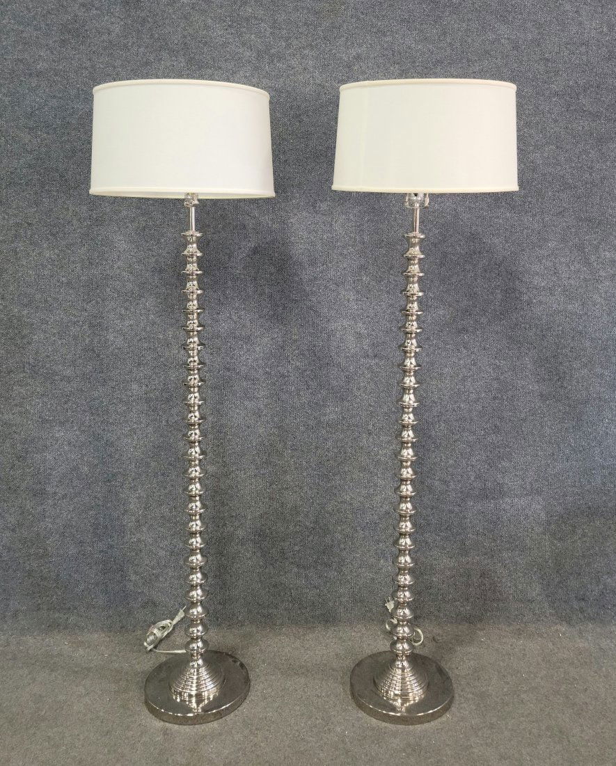 Pair Of Modern Design Floor Lamps (1 of 1)