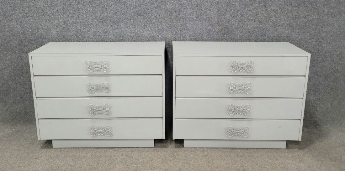 Pair Of Milo Baughman Style Chests (1 of 6)