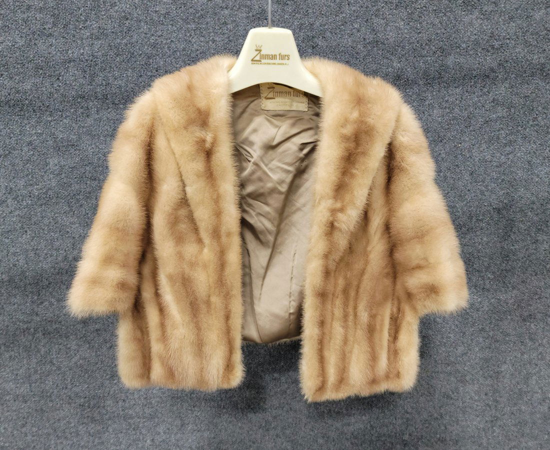 Mink Coat Made By Zinman Furs: ---