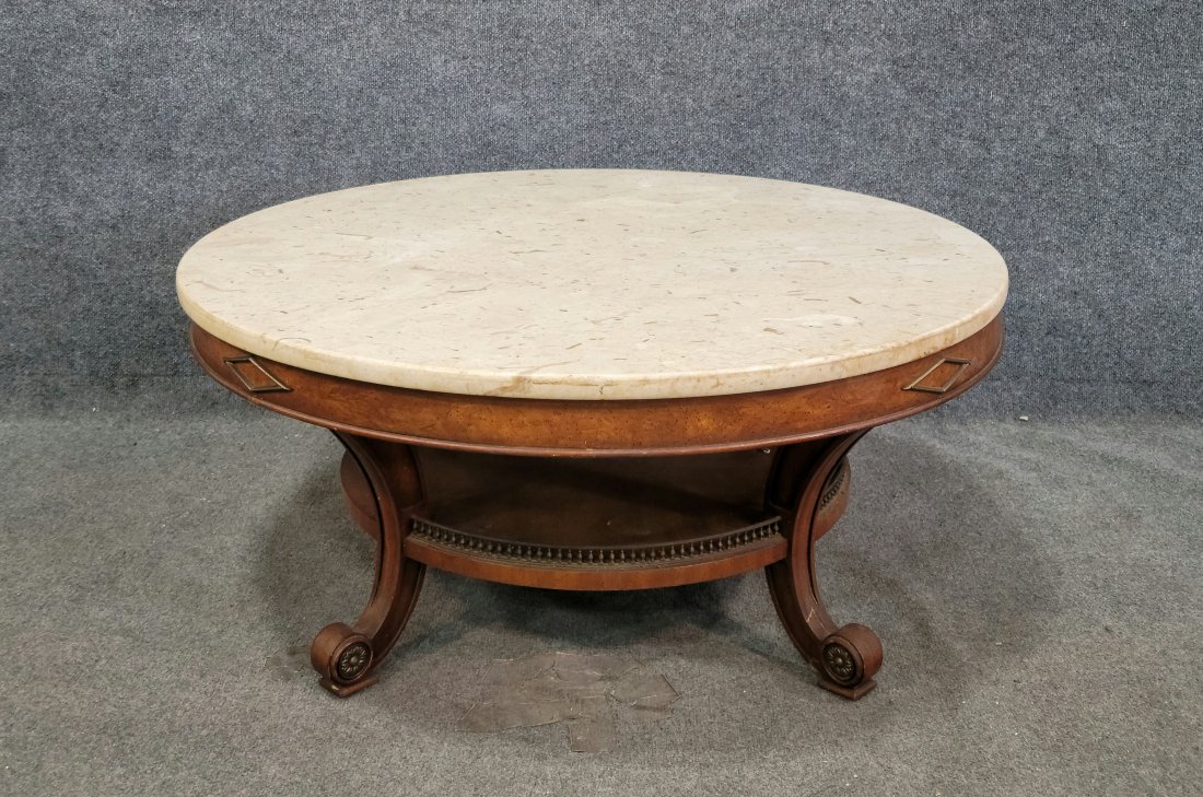 Weiman Coffee Table: 16"H, 36"Diameter