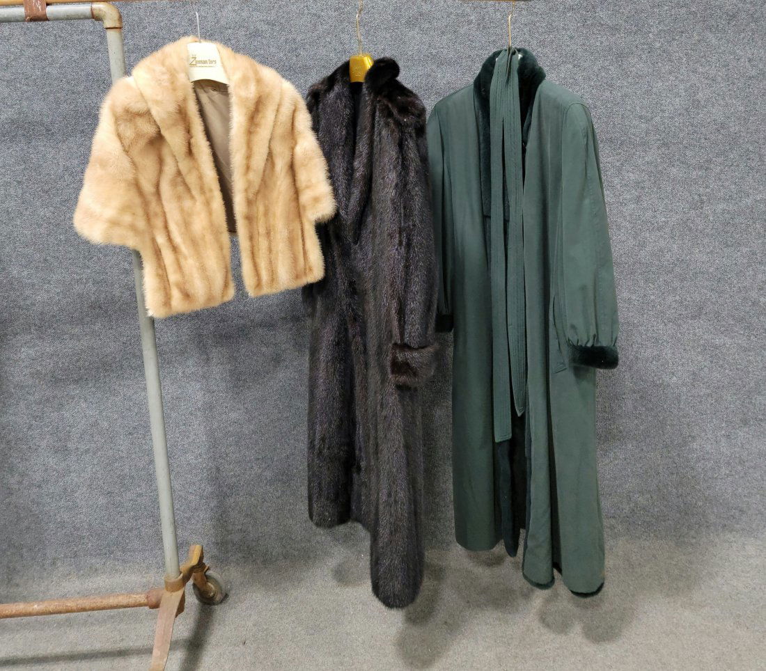 Mink Coats: -