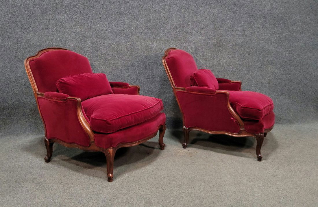 Pair Of Sam Moore Oversized Chairs (1 of 6)