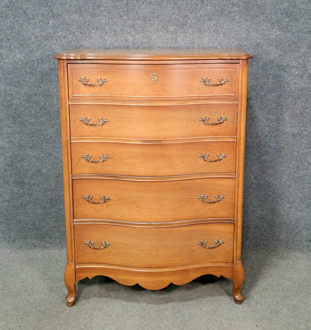 Bassett Tall Chest: 47"H, 35.50"W, 19"D